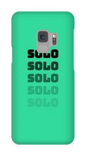 Fading Solo Text Samsung Phone Cases