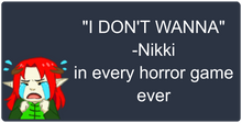 AlwaysNikki Crying XXL Gaming Mousepad