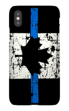 Canada Thin Blue Line iPhone Case