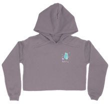 KitTea Cropped Hoodie (Dark Colours)
