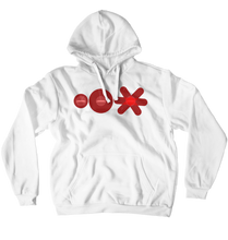 You will witness this on a hoodie.