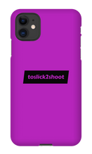 toslick2shoot iPhone Phone Cases