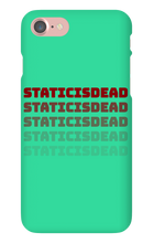 staticisdead iPhone Phone Cases