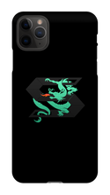 Shooter Logo SCHWARZ iPhone Handyhülle