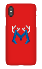 Blue logo iPhone Phone Cases