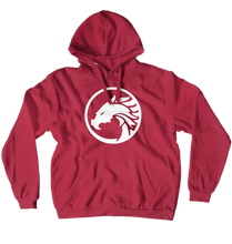 QcDragonz Hoodies (No-Zip/Pullover) White Logo