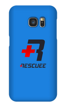 RESCUEE Samsung Phone Case Black and Red Logo