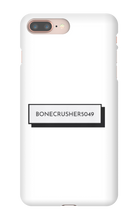 bonecrusher5049 logo iPhone Cases