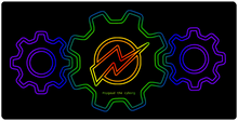Rainbow gears v2 XXL mousepad