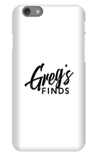iPhone Case (Greg's Finds Logo)