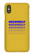 aogamer17 iPhone Phone Cases