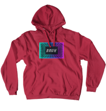 Vaporwave Bruh Hoodies (No-Zip/Pullover)