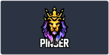 Pinger Center Logo XXL Gaming Mousepad