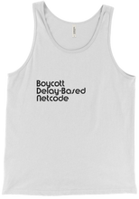 Boycott Delay-Based Netcode Tank Tops