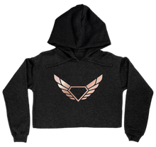 Diamond Wing Logo Crop Hoodie