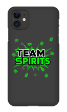 Team Spirits Green Theme iPhone Phone Cases