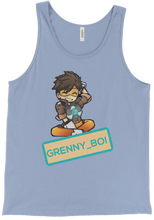 tracer with text Tank Top