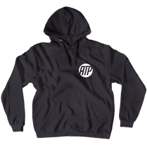 White Logo Unisex Hoodies (No-Zip/Pullover)