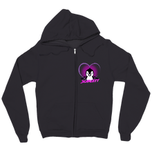 Aura Sweetheart Penguin Zip-Up Hoodie