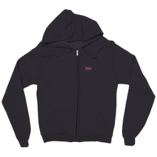 Txte Orange and Pink Zip-Up Hoodie