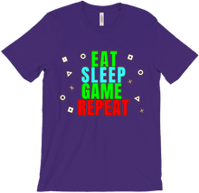 Eat Sleep Game Repeat T-Shirts