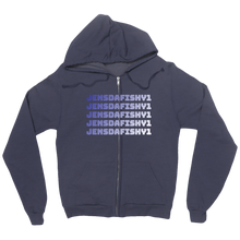 jensdafishy1 Zip Up Hoodie