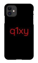 q1xy iPhone Phone Cases