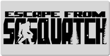 XXL Mousepad - Escape from Sasquatch - Black