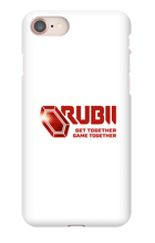 Rubii iPhone Phone Cases (red logo)