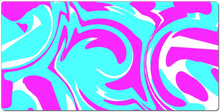 pink, cyan and white XXL Gaming Mousepad