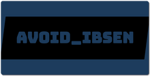 avoid_ibsen XXL Gaming Mousepad