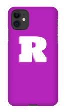 Ryan Syed iPhone Case White Logo
