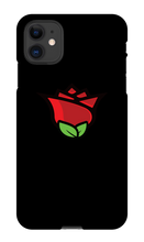 Cover Iphone (Rosa rossa senza scritte)