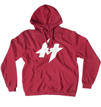 White Logo Hoodies (No-Zip/Pullover)