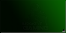 radioactivegamin XXL Gaming Mousepad