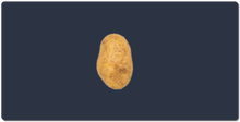 pearls XXL potato Gaming Mousepad