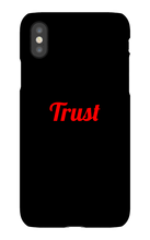 Trust Red  iPhone Phone Cases