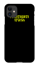 puguns premium trash iPhone Cases