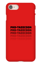 pnd-tazecook iPhone Phone Cases