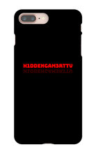 H1ddenGam3rTTV Text iPhone Case