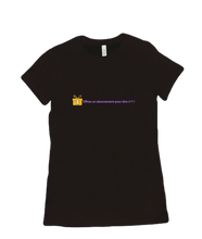 T-Shirt "Offrez un abonnement" - Femme