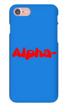 Alpha- iPhone Phone Case