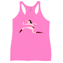 wonderful woman racerback tank