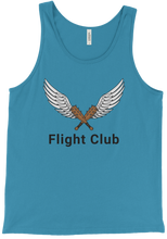 Flight Club (Logo & Words) Unisex Tank Top