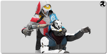 Hunter on Hunter Violence XXL Mousepad