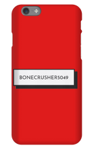 bonecrusher5049 logo iPhone Cases