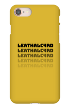 leathalc4rd iPhone Phone Cases