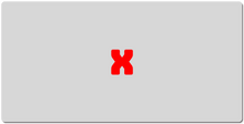 bluex XXL Gaming Mousepad RED X