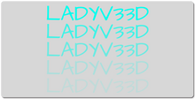 ladyv33d XXL Gaming Mousepad