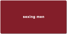 Sexing Men Mousepad
